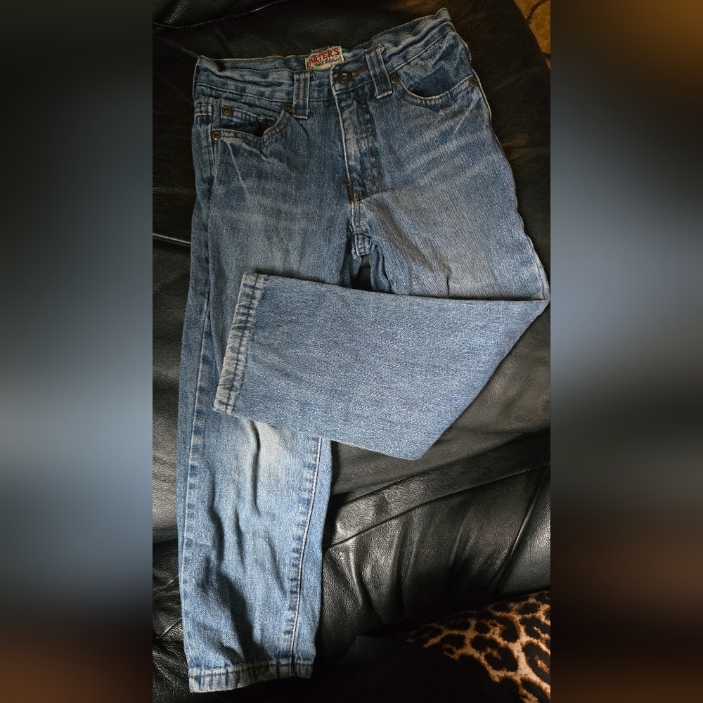 Carters kids Classic Blue Denim Jeans sz5 - Picture 2 of 8